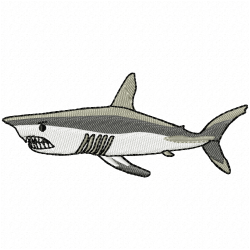 Fishes Embroidery Design 6